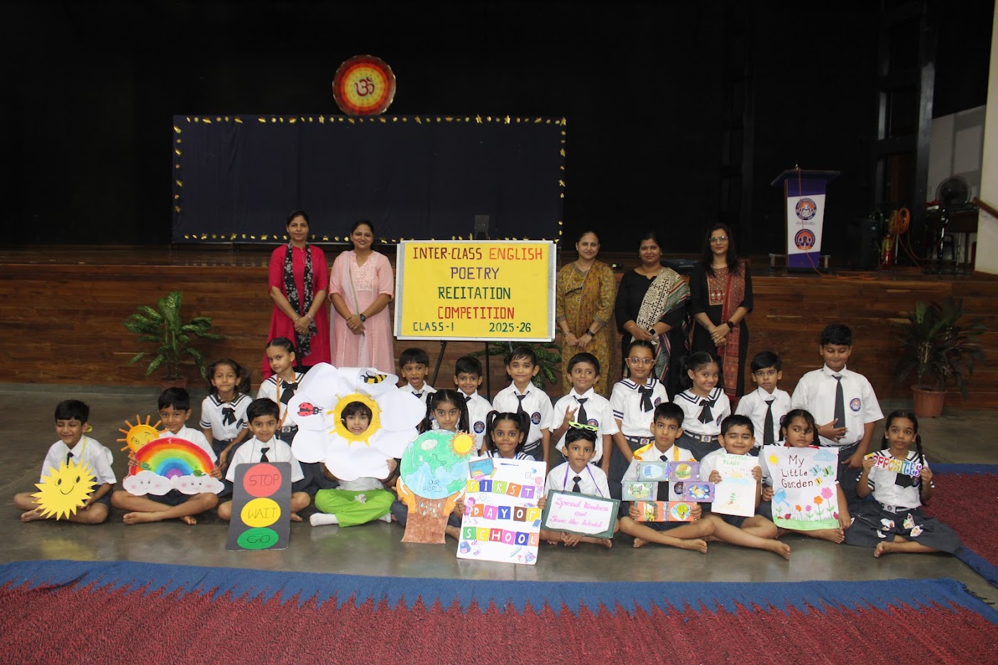 Interclass English Poetry Recitation competition (class-I)-25-6-25